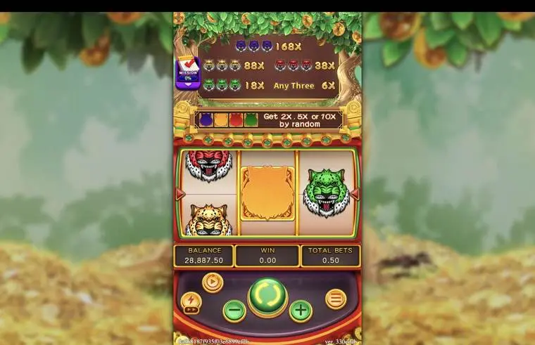 Ảnh giao diện chính game LUXURY GOLDEN PANTHER (slot FC) chơi tại LC79