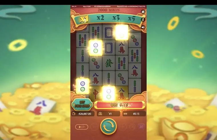 Ảnh giao diện chính game Mahjong Dragon Ways (Kingmidas #KM-SLOT-026) (slot) chơi tại LC79