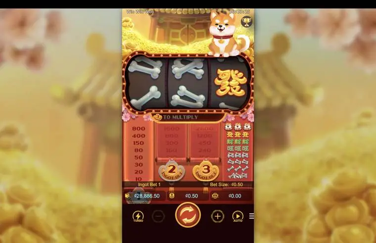 Ảnh giao diện chính game Win Win Won (slot PG) chơi tại LC79