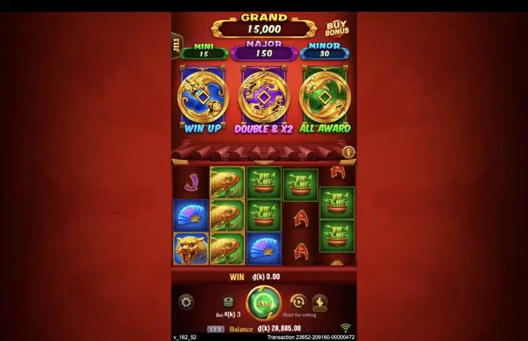Ảnh giao diện chính game 3 Coin Treasures (slot JILI) chơi tại LC79