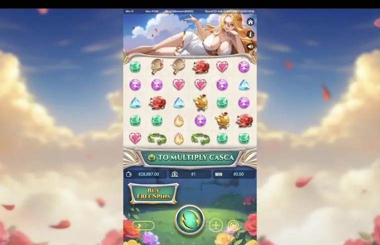 Ảnh giao diện chính game Aphrodite's Blessing (Kingmidas #KM-SLOT-063) (slot) chơi tại LC79