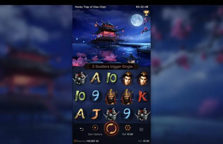 Ảnh màn hình gameplay game mẹo chơi honey trap of diao chan lc79 (slot) chơi tại LC79
