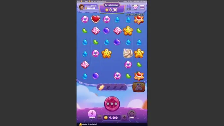 Ảnh giao diện chính game Sugar Blast (Kingmidas #KM-SLOT-001) (slot) chơi tại LC79