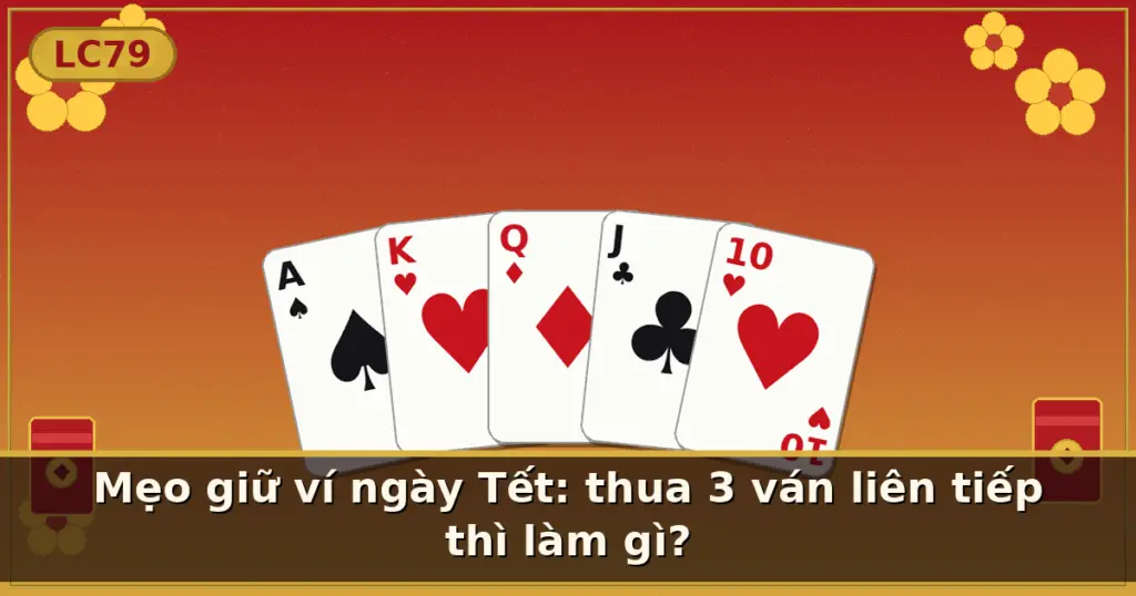Mẹo giữ ví ngày Tết: thua 3 ván liên tiếp thì làm gì? — LC79