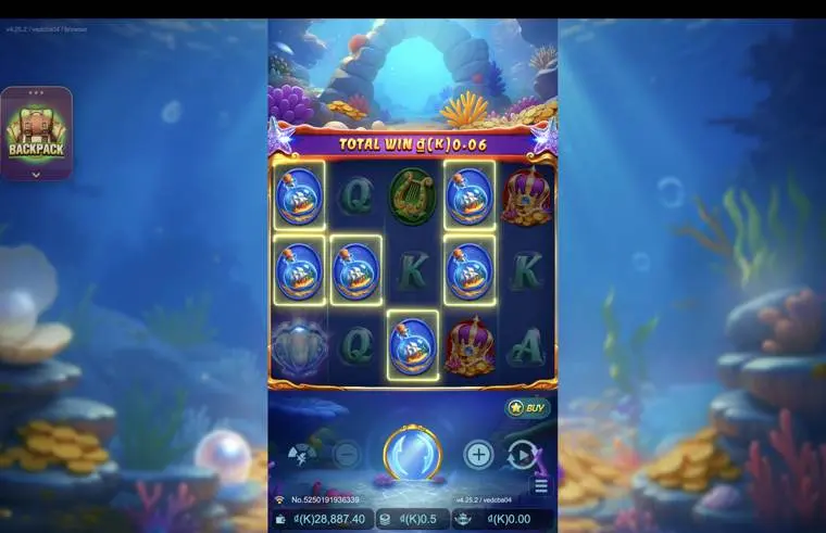 Ảnh màn hình gameplay game mẹo chơi lucky pearl lc79 (slot) chơi tại LC79